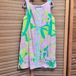 Lilly Pulitzer Pink and White Dress